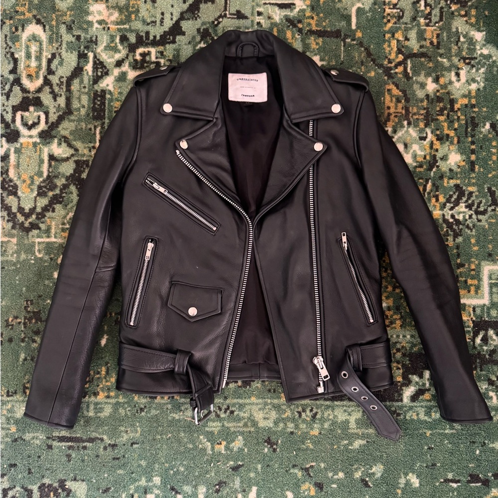 Understated Leather Perfect Moto Jacket